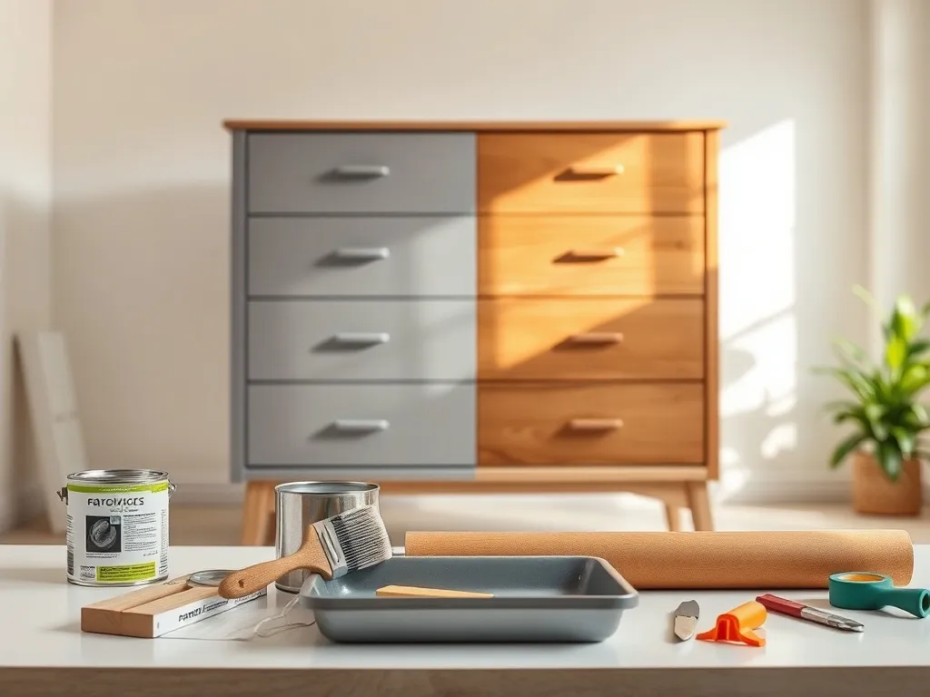 Co jest lepsze malowanie czy oklejanie mebli?